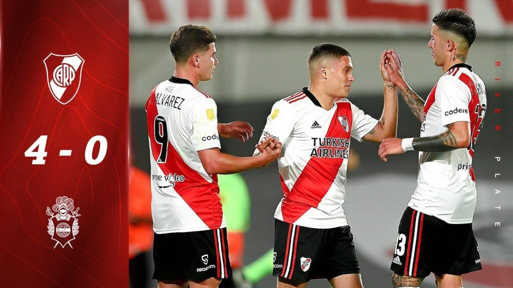 (VIDEO) River 4 – Gimnasia 0 [RESUMEN COMPLETO]