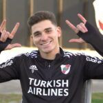 (VIDEO) Julián Álvarez se despide de los hinchas de River ⚪️❤️⚪️