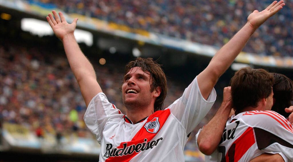 el ultimo de penal de river ante boca en la bombonera