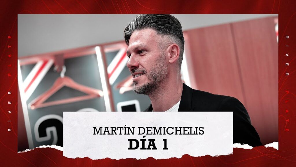 (VIDEO) El DÍA 1⃣ de Demichelis en River 💪