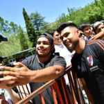 El plantel profesional llegó a San Luis