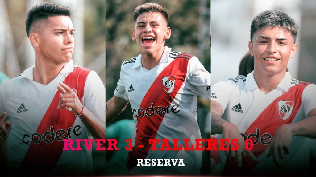 (VIDEO) Tres GOLAZOS de la Reserva vs. Talleres ⚽️🎯