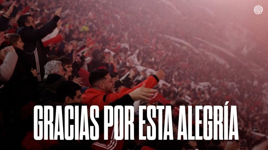 (VIDEO) Desde la tribuna | La fiesta de los hinchas de River campeón 🏆⚪️❤️⚪️